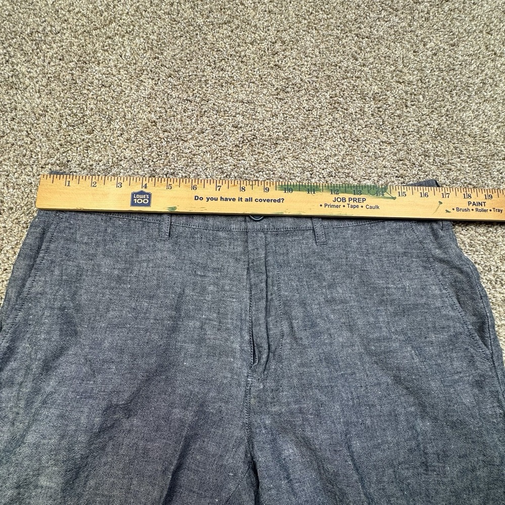 J Crew The Driggs Pants Mens Size 33x32 Navy School Preppy Classic - Picture 5 of 6
